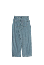 retro loose straight jeans, view 4 - MRSLM