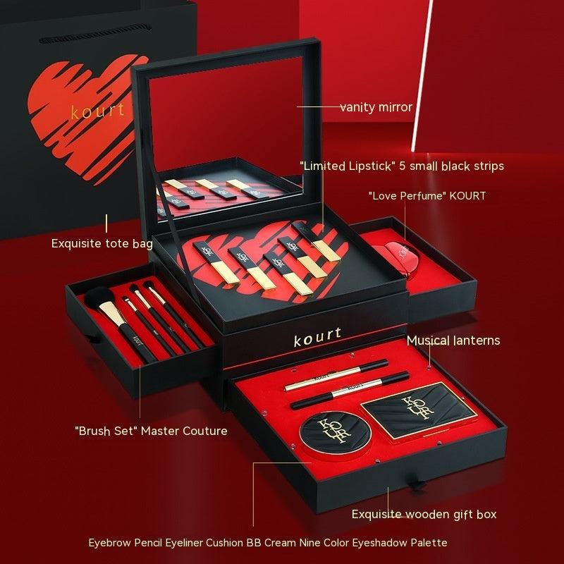 love cosmetic gift box, view 6 - MRSLM
