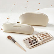 pu leather makeup brush storage bag - MRSLM