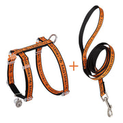 cat H-shape harness and leash set, view 7 - MRSLM