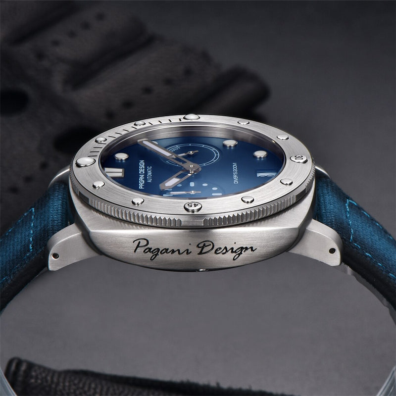 men's automatic mechanical diver watch, view 7 - MRSLM