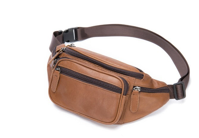 Men's leather belt bag, view 6 - MRSLM