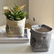 fabric flower pot cover and storage bag - MRSLM