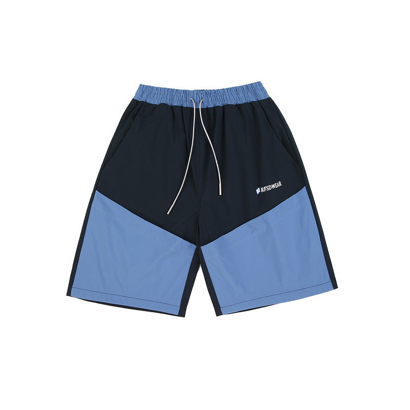 loose sports straight shorts, view 6 - MRSLM