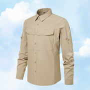 men's outdoor tactical plaid shirt - MRSLM