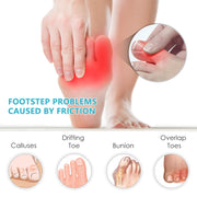 soft elastic silicone toe separator, view 6 - MRSLM