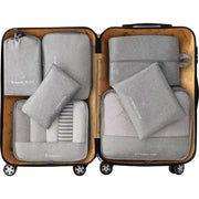 7-piece travel bag organizer set, view 6 - MRSLM