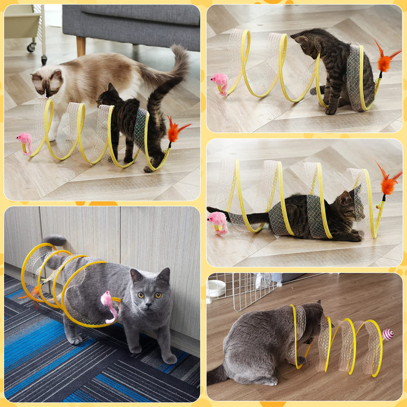 collapsible cat tunnel, view 4 - MRSLM