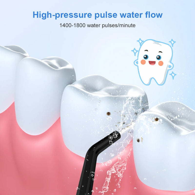 portable waterproof oral irrigator, view 9 - MRSLM
