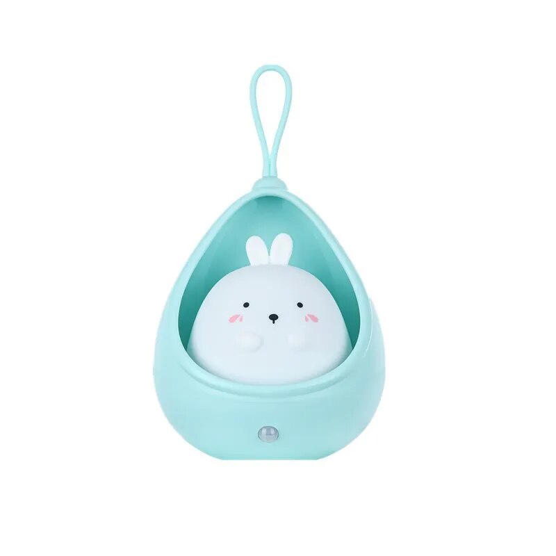 animal led night light with motion sensor, view 3 - MRSLM