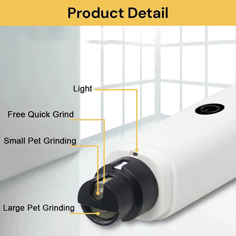 pet nail grinder, view 4 - MRSLM