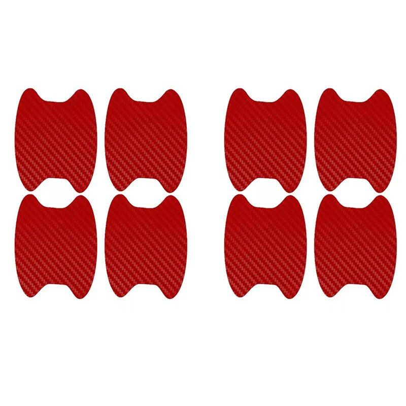 carbon fiber car door protective stickers, view 2 - MRSLM