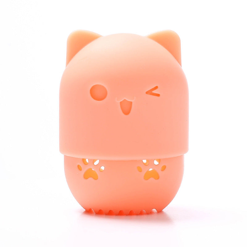 silicone cosmetic blender sponge holder, view 8 - MRSLM