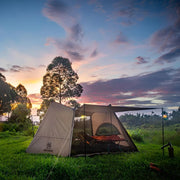 hexagon camping tent for two, view 3 - MRSLM