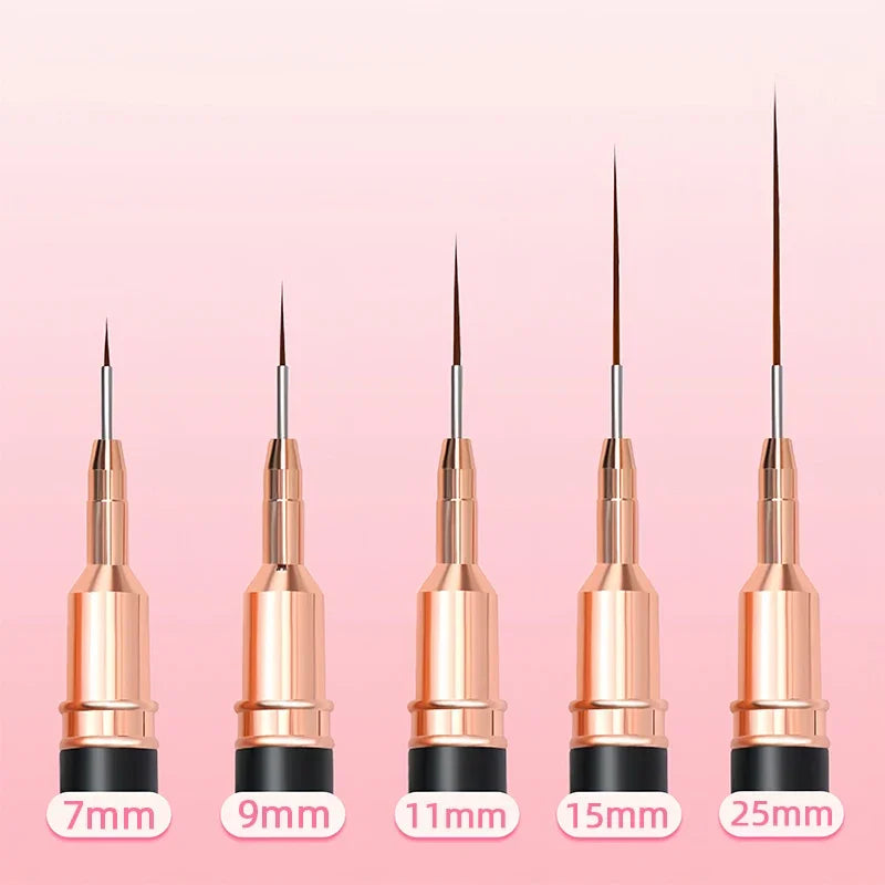stripe nail art brushes, view 9 - MRSLM