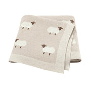 cotton baby blanket, view 3 - MRSLM