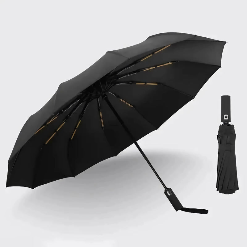 automatic three-fold UV resistant umbrella, view 2 - MRSLM