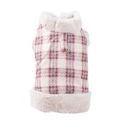 warm dog coat with D-ring, view 3 - MRSLM
