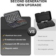 42-in-1 precision ratchet screwdriver set, view 5 - MRSLM