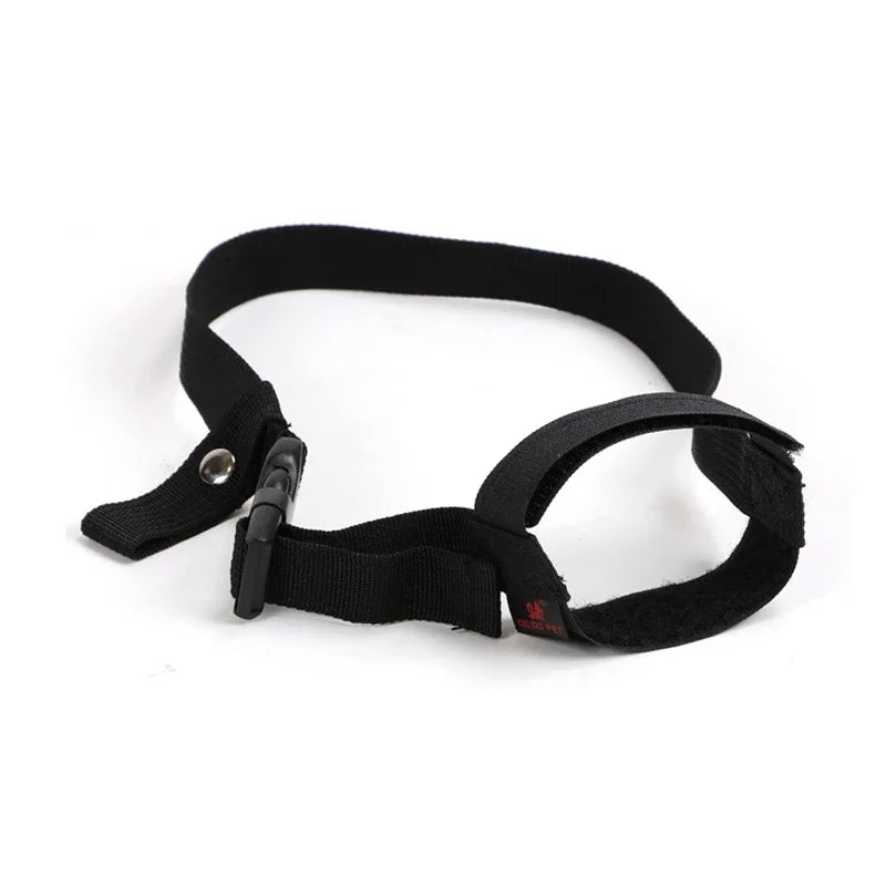 adjustable soft nylon dog muzzle, view 5 - MRSLM