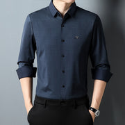 casual long sleeve plaid shirt - MRSLM