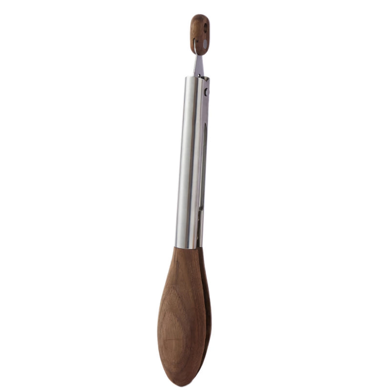 non-stick bbq cooking tongs, view 2 - MRSLM
