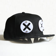 punk demon teeth hat - MRSLM