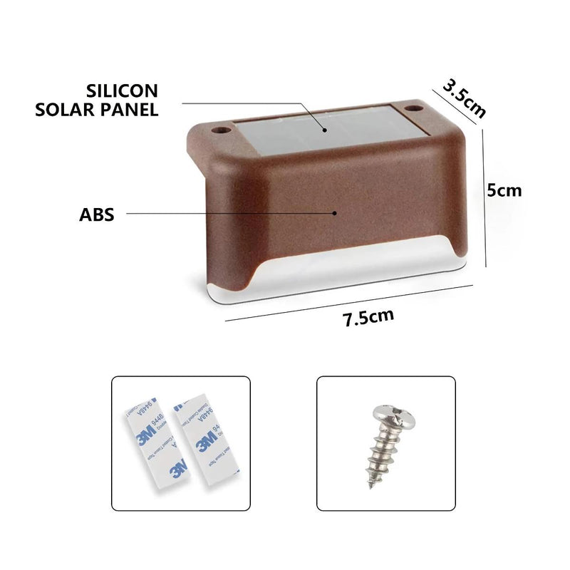 solar led step lights, view 12 - MRSLM