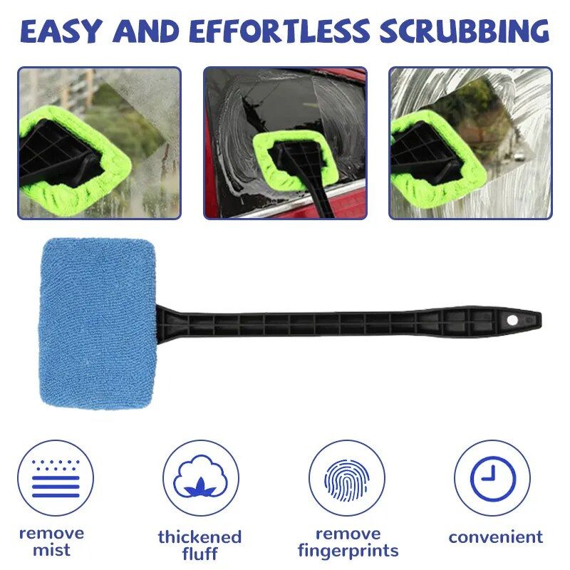 long-handle car window cleaning brush, view 10 - MRSLM