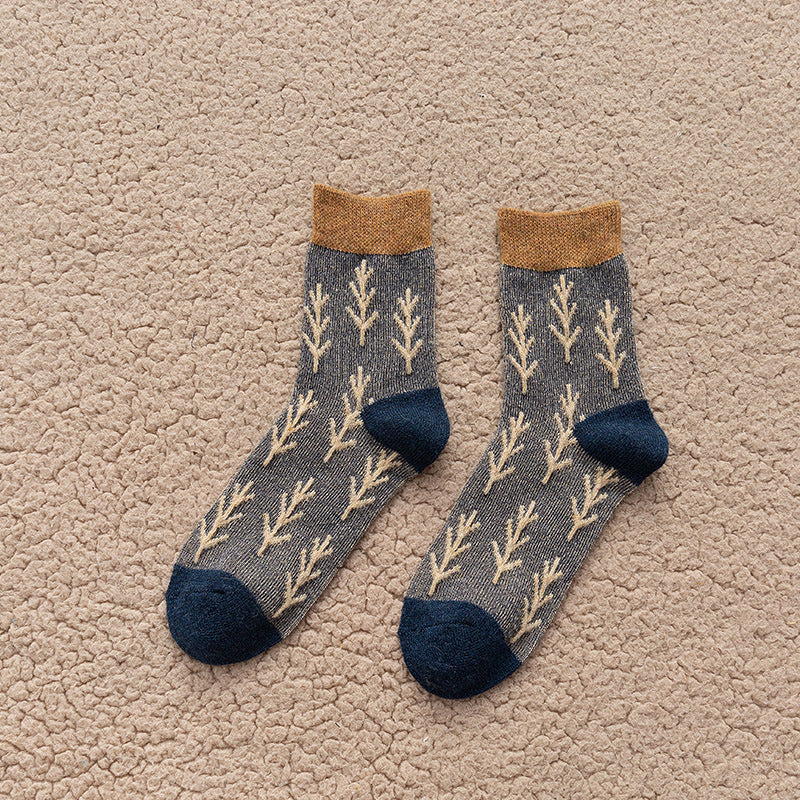 korean style retro wool socks, view 4 - MRSLM