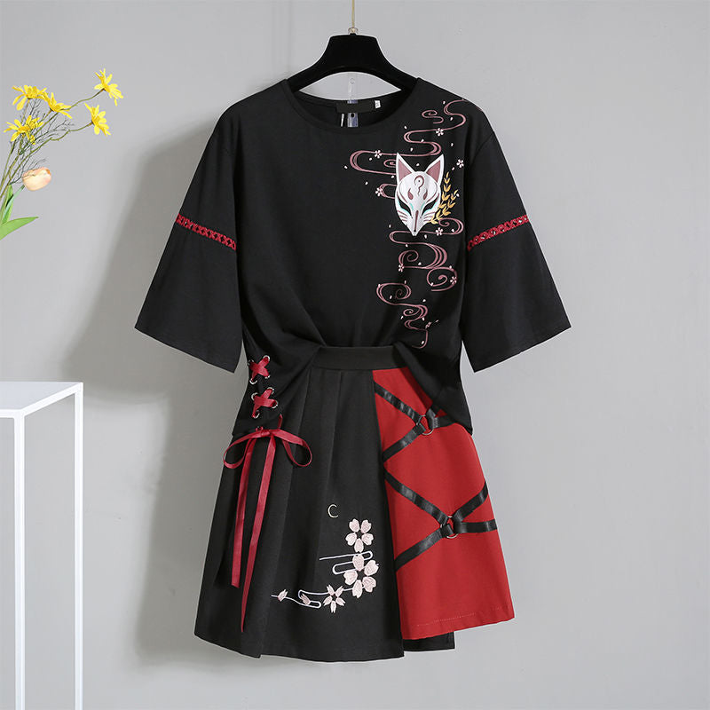 Improved Hanfu Women's Summer Two-piece Suit