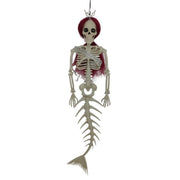 Halloween hanging mermaid bone pendant, view 8 - MRSLM