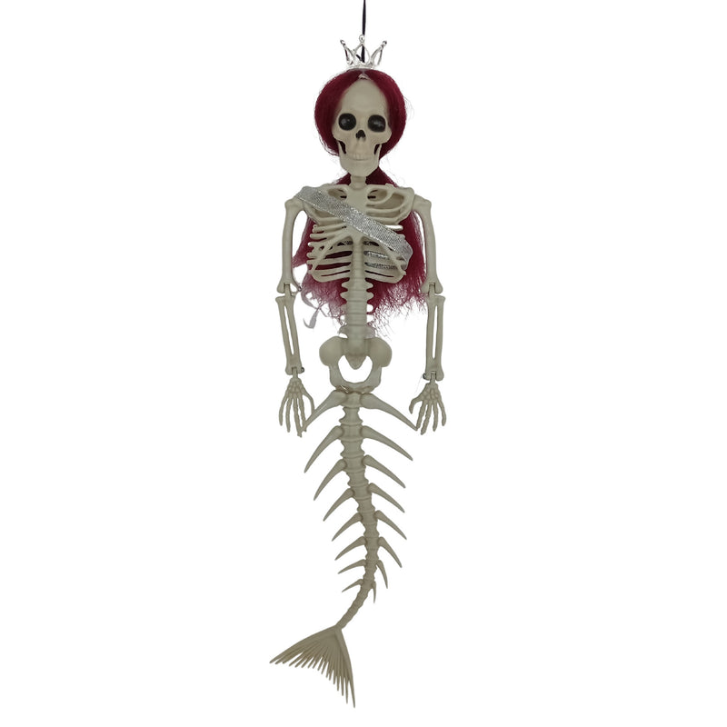 Halloween hanging mermaid bone pendant, view 8 - MRSLM