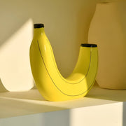 Resin banana flower vase, view 5 - MRSLM