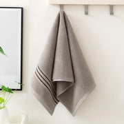 cotton striped towel, view 3 - MRSLM