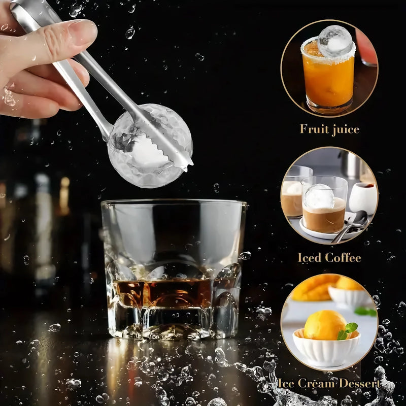 4-hole round ice ball mold, view 4 - MRSLM