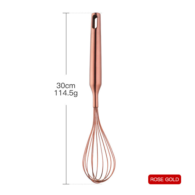 small stainless steel egg beater, view 4 - MRSLM