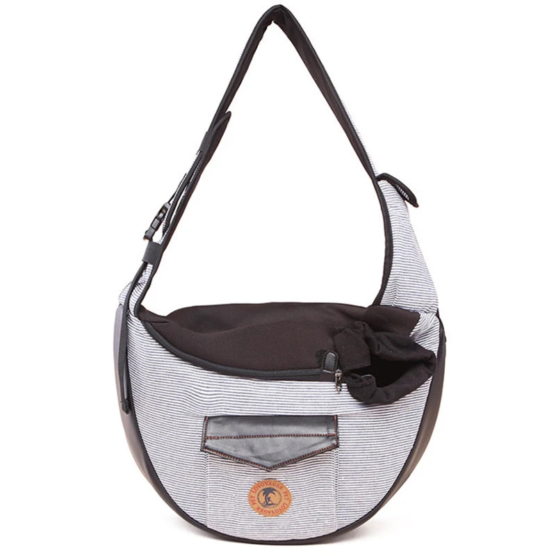 adjustable dog sling carrier, view 3 - MRSLM