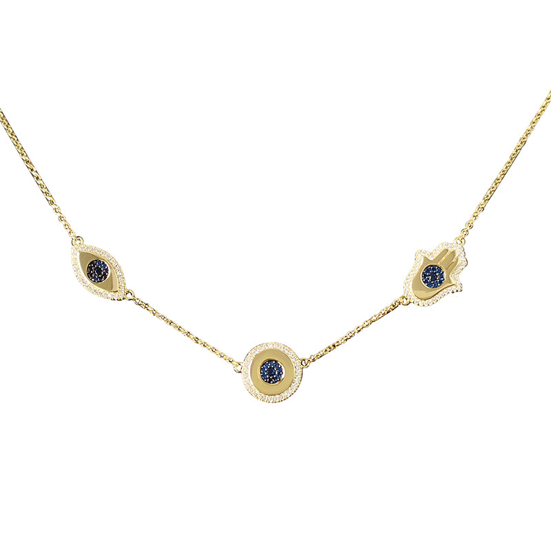 Fashion Necklace Women's Lucky Eyes