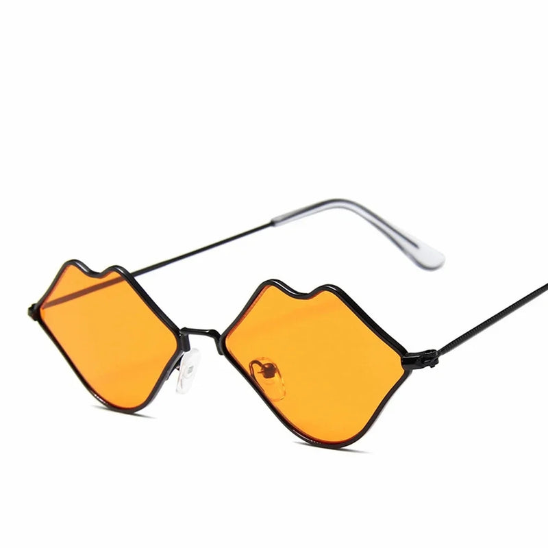 red lips cat eye sunglasses, view 7 - MRSLM