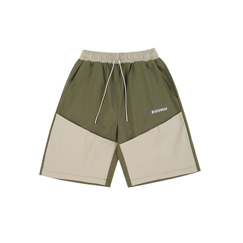 loose sports straight shorts, view 2 - MRSLM