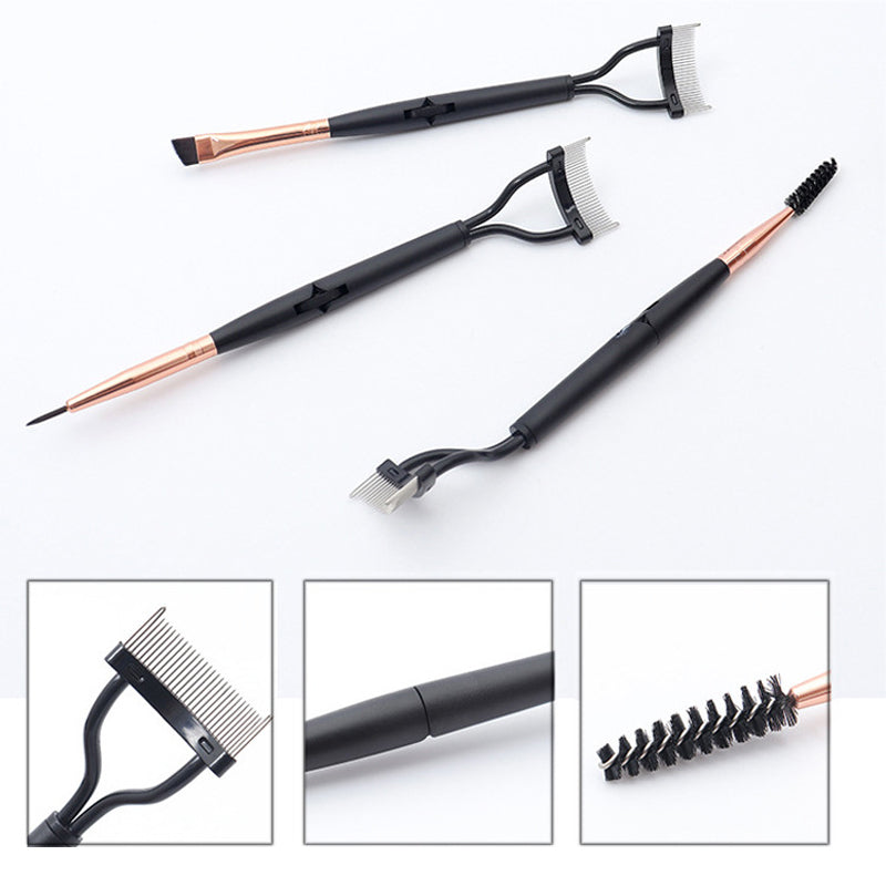 Foldable steel teeth eyelash brush, view 10 - MRSLM