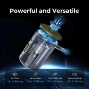 portable rechargeable nano air pump, view 8 - MRSLM