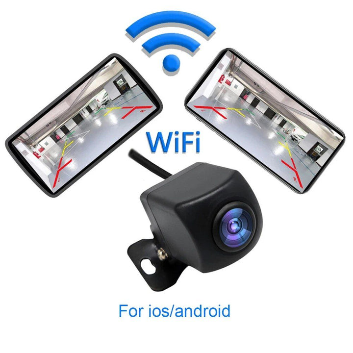 Wireless Car Rear View Camera WiFi HD Night Vision for iOS/Android