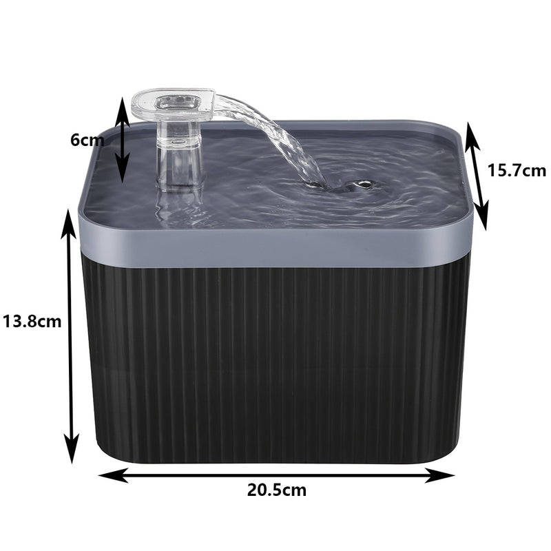 2.5l automatic cat water fountain, view 5 - MRSLM