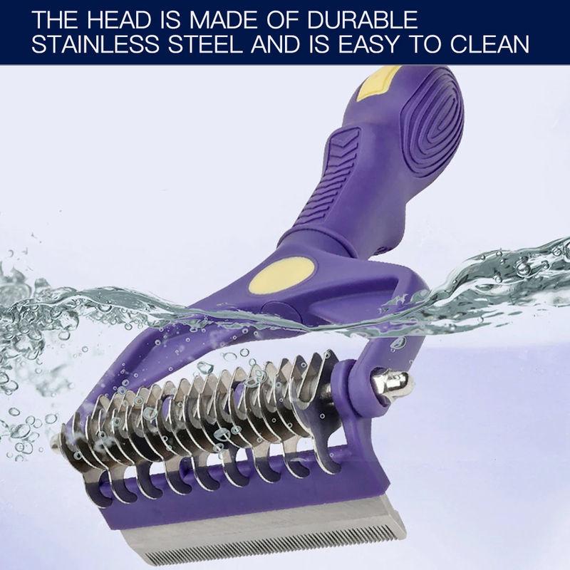 Dog grooming brush, view 5 - MRSLM
