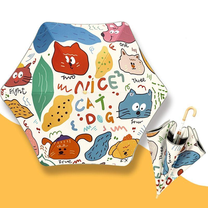 cartoon UV umbrella for kids, view 2 - MRSLM