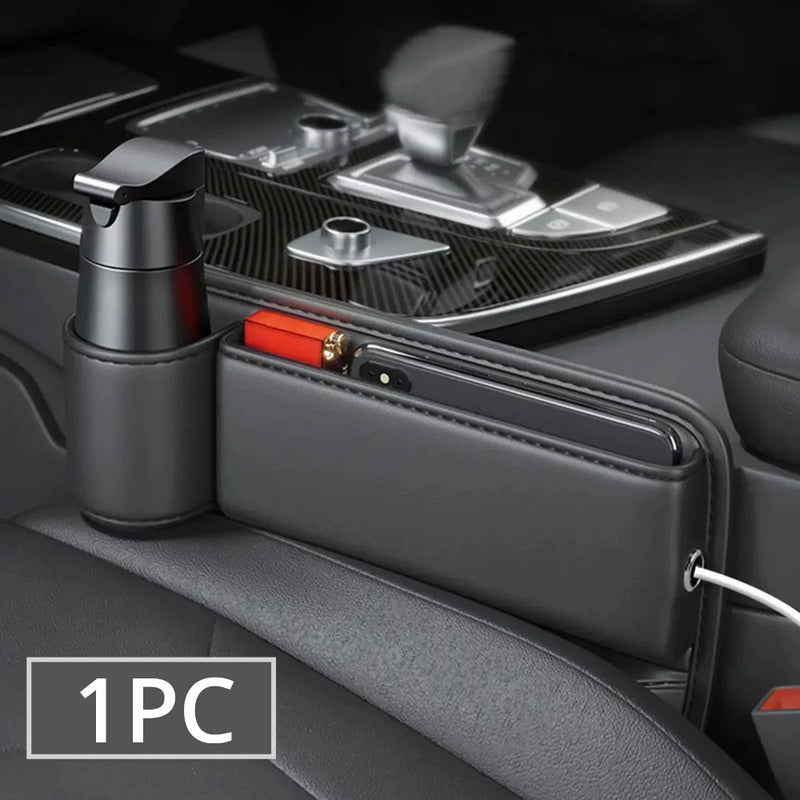 car console side organizer, view 5 - MRSLM