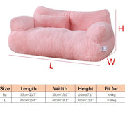 luxury pet sofa bed, view 12 - MRSLM