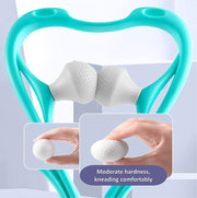 handheld neck massager roller, view 5 - MRSLM